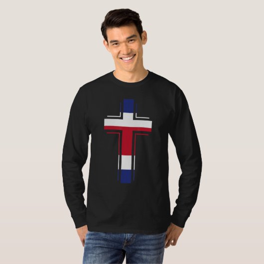 COSTA RICA FAITHFUL CATHOLIC Tシャツ (正面フル)