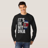 Costa Rica Flag  Pride Country Home Nation Family Tシャツ (正面フル)