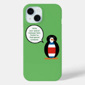 Costa Rica Flag Wildlife Penguin Personalized Gift Case-Mate iPhoneケース (裏面)