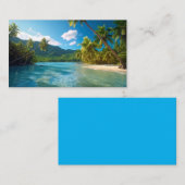 Costa Rica Island Paradise  エンクロージャーカード (正面/裏面)