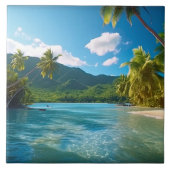 Costa Rica Island Paradise  タイル (正面)