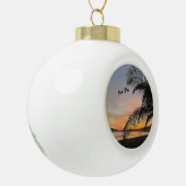 Costa Rica "Pura Vida" Keepsake Christmas Ornament セラミックボールオーナメント (左)