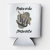 Costa Rica Souvenir Pura Vida Sloth 缶クーラー (正面)