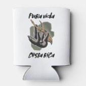 Costa Rica Souvenir Pura Vida Sloth 缶クーラー (裏面)