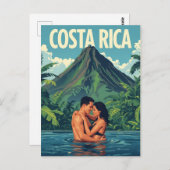 Costa Rica Travel ポストカード (正面/裏面)