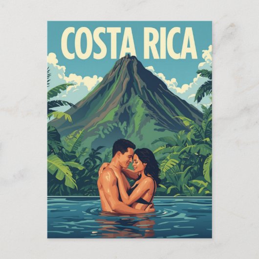Costa Rica Travel ポストカード (正面)