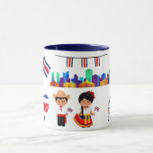 Costa Rica Travel Mug – Pura Vida Adventure マグカップ (中央)