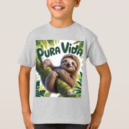 costa rican sloth bear T- shirt Tシャツ