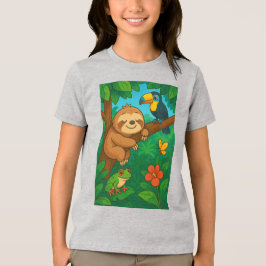 Costa Rican wild animals T-Shirt トライブレンドＴシャツ