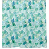 Costal Calm シャワーカーテン (正面)