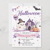 Costume Halloween Party Invitation 招待状 (正面)