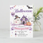 Costume Halloween Party Invitation 招待状 (スタンド正面)