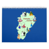 Costume traditionnel de Franche-Comté カレンダー (カバー)