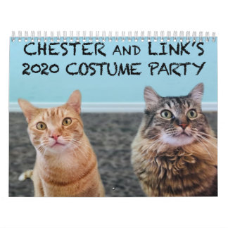 Costumed Catsカレンダー2020 カレンダー