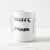 Costumerのマグ コーヒーマグカップ (正面左)