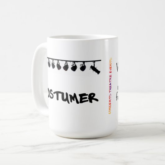 Costumerのマグ コーヒーマグカップ (正面左)