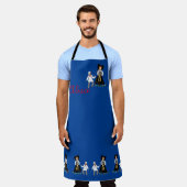 Costumes d'Alsace, France エプロン (着用した状態)