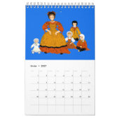 Costumes traditionnels de la Franche -Comté カレンダー (2月 2027)