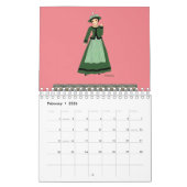 Costumes traditionnels de SUISSE カレンダー (2月 2026)