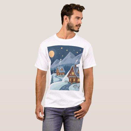 Cosy Alpine Towns Tシャツ (正面フル)