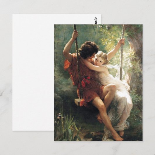 Cot, Pierre-Auguste 1837-02-17 1883-07 B?darieux, ポストカード (正面/裏面)