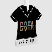 COTA職業パーソナライズされたセラピー助手 オーナメント (正面)