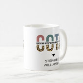 COTA認定職業セラピー助手 コーヒーマグカップ (正面右)