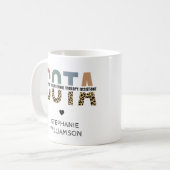 COTA認定職業セラピー助手 コーヒーマグカップ (正面左)