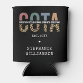 COTA認定職業セラピー助手 缶クーラー (正面)