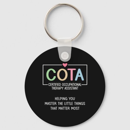Cota Annovation認定職業セラピーI キーホルダー (正面)