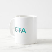 COTA Personalized Name コーヒーマグカップ (正面左)
