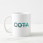 COTA Personalized Name コーヒーマグカップ (左)
