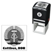 Cotbus, East Germany (DDR, GDR) Ossi セルフインキングスタンプ (インサイチュ)