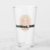 Cotbus, East Germany (DDR, GDR) Ossi タンブラーグラス (裏面)