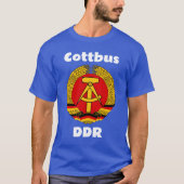 Cotbus, East Germany (DDR, GDR) Ossi Tシャツ (正面)