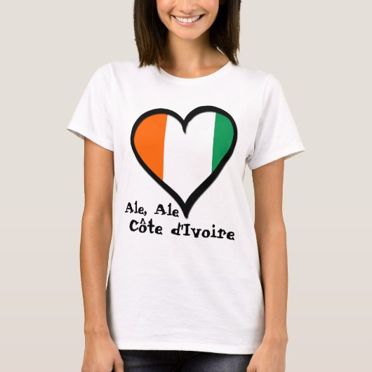 Côteのd'Ivoire Tシャツ (正面)