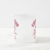 Cote d'Azurのマグ フロストグラスマグカップ (中央)