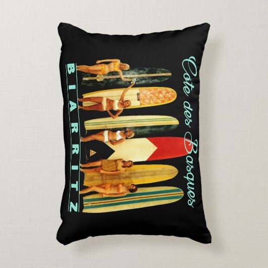 Côte des Basques Biarritz アクセントクッション (正面(垂直))