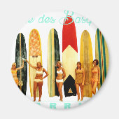 Côte des Basques Biarritz マグネット (正面)