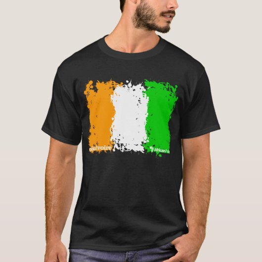 cote_ivoire_bw tシャツ (正面)