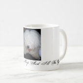 Coton-はちょうど1より多くのコップおよび私よいです コーヒーマグカップ (正面右)