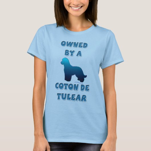 Coton de Tulear著所有される Tシャツ (正面)