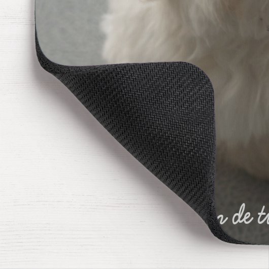 Coton de Tulear マウスパッド (コーナー)