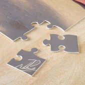 Coton de Tulear Beach Relax Scene ジグソーパズル (側面)