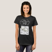 Coton De Tulear Dog Nightgown Pajama  Tシャツ (正面フル)