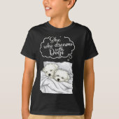 Coton De Tulear Dog Nightgown Pajama  Tシャツ (正面)