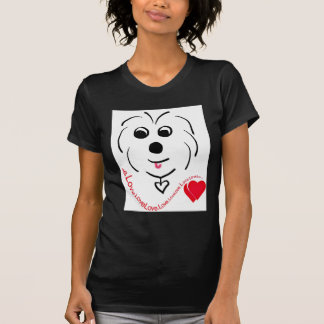 Coton de Tulear Love Tシャツ