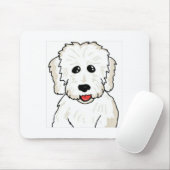 Coton de Tulear Mousepad マウスパッド (マウス)