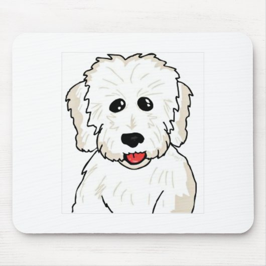 Coton de Tulear Mousepad マウスパッド (正面)