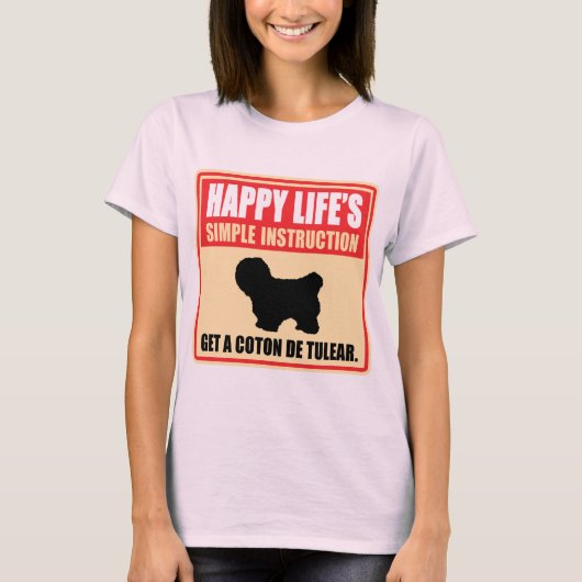 Coton de Tulear Tシャツ (正面)